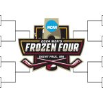 Printable NCAA Hockey Bracket for the 2024 Frozen Four