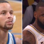 NBA Curry et leBron James